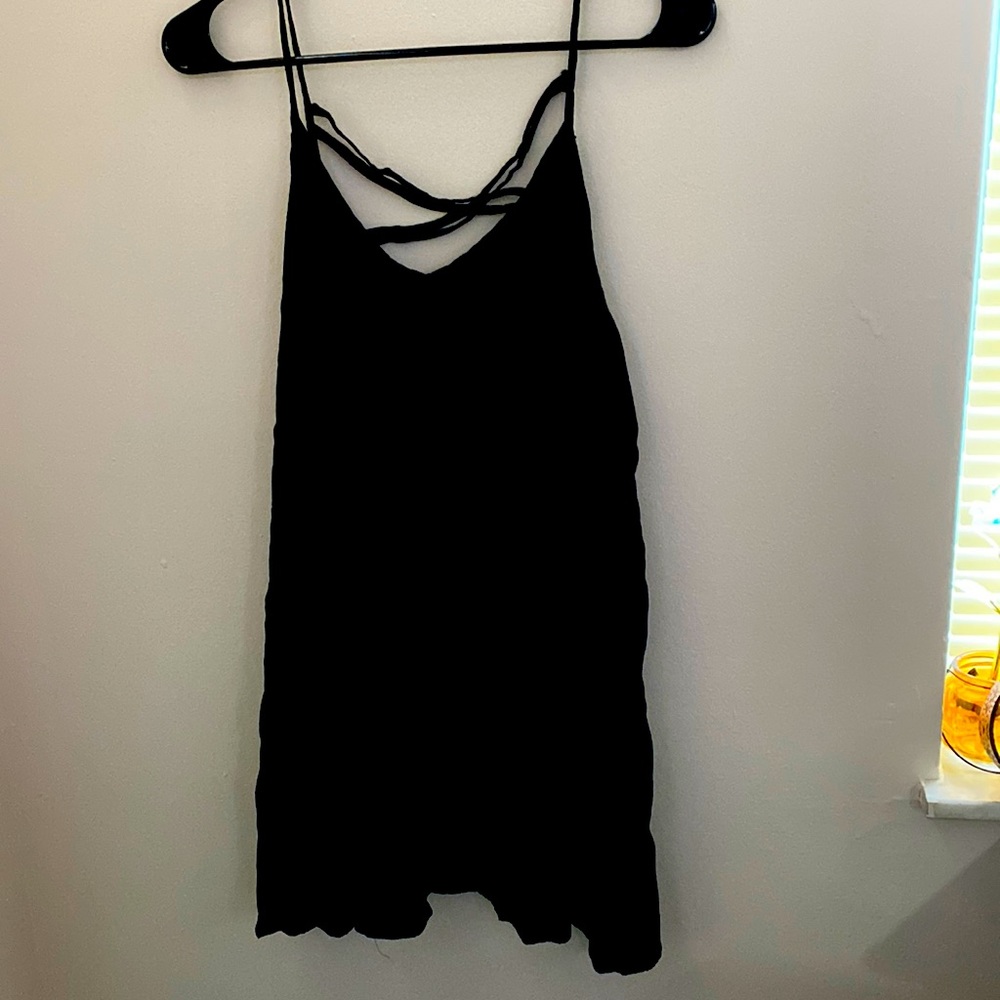Black summer dress